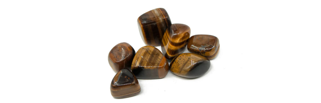 tiger eye tumble stone for new beginning