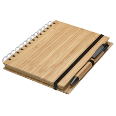 Eco friendly bamboo recycled sustainable notebook for back-to-school