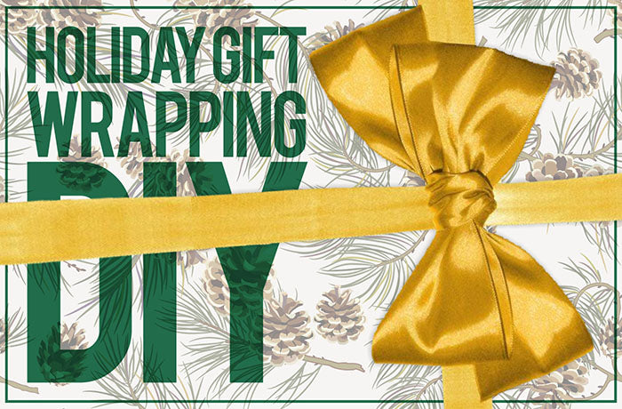 holiday wrapping DIY with treehut co a handmade wooden watch company in san francisco california 