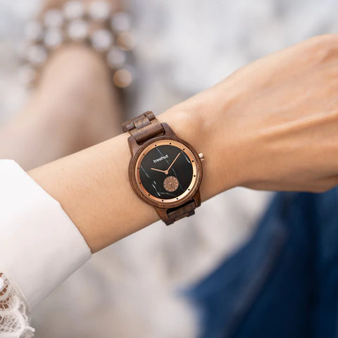 wooden watch