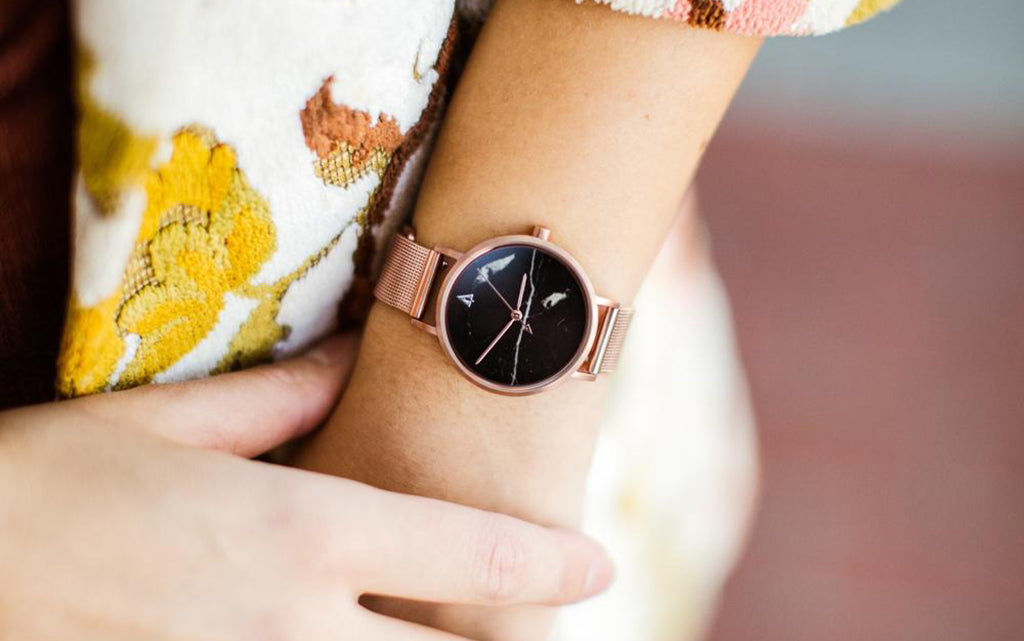 Element Collection Rose Gold Watch For Women
