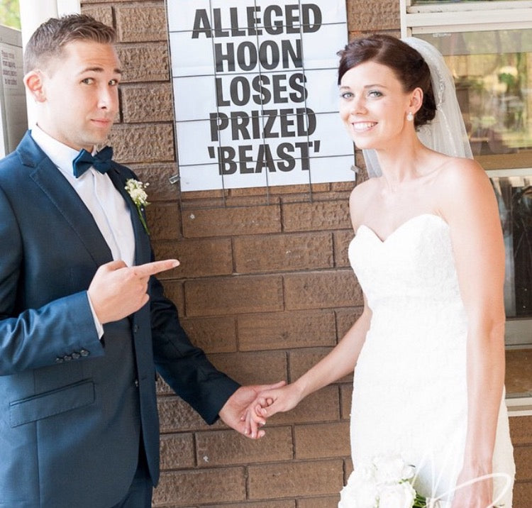 Hilarious Bride and Groom Wedding Photo Ideas