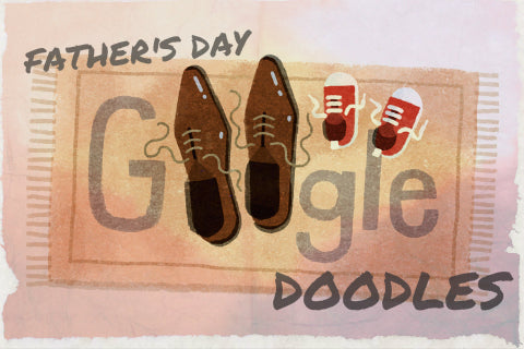 Father's Day Google Doodles Over the Years