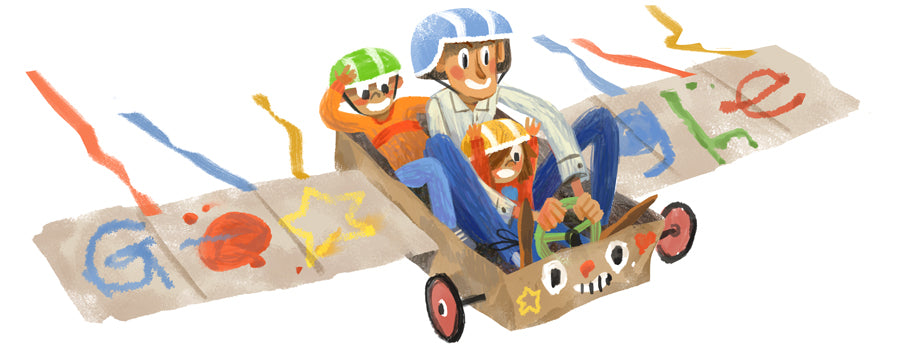 Father's Day 2014 (Día del Padre / Día de San José) Google Doodle