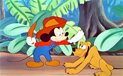 15 Famous Dog & Human Duos in Pop Culture: Disney Mickey Mouse and Pluto