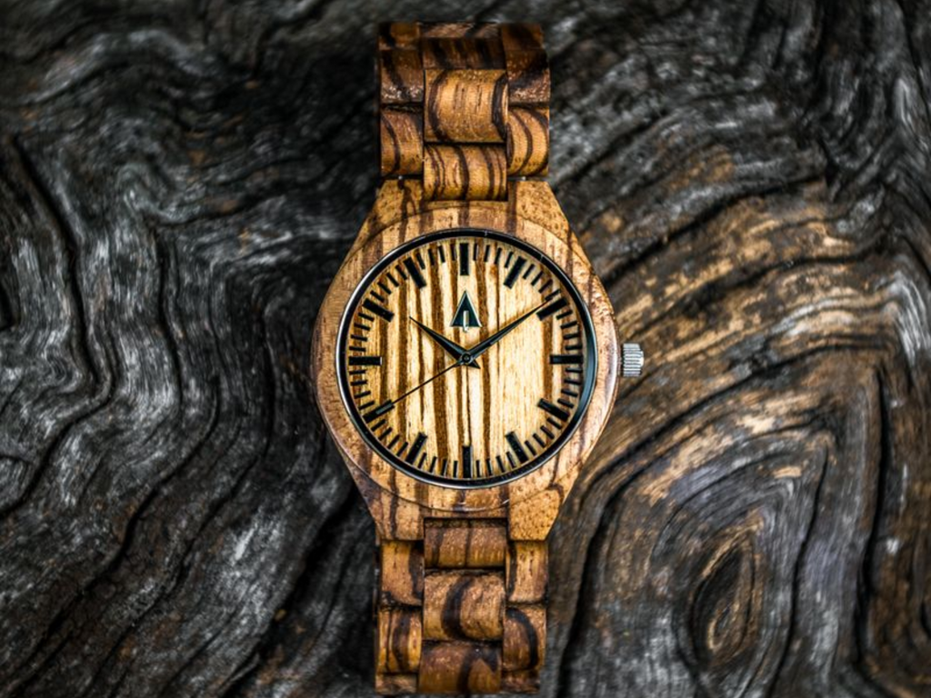 Mens Wood Watch