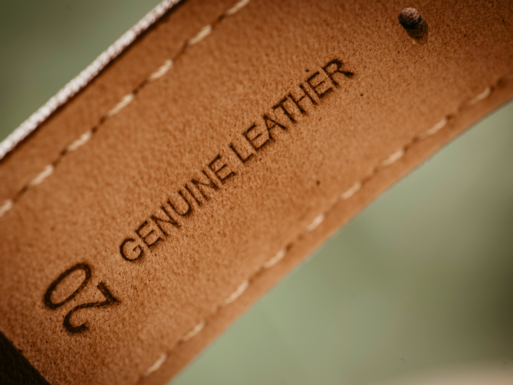 20mm Chestnut Brown Leather Band