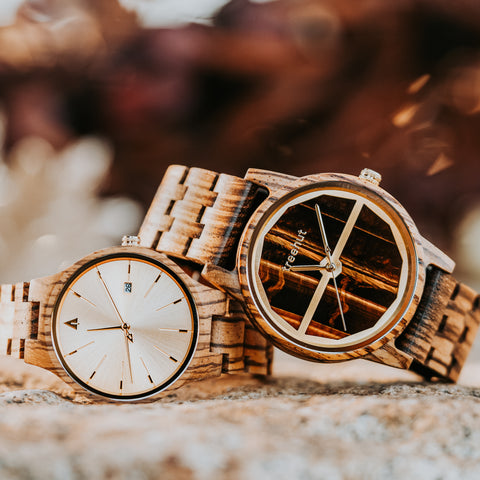 Wooden watches for couples 