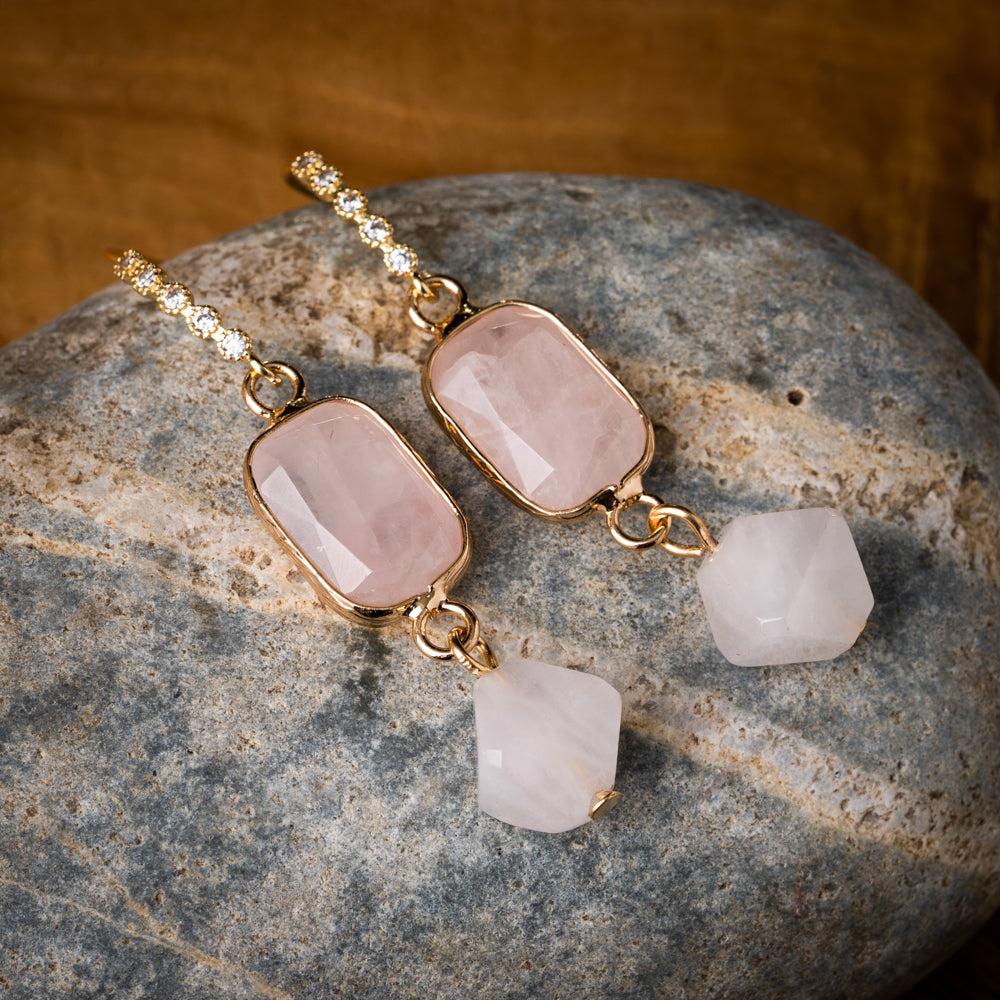 Penelope Rose Pink Earrings