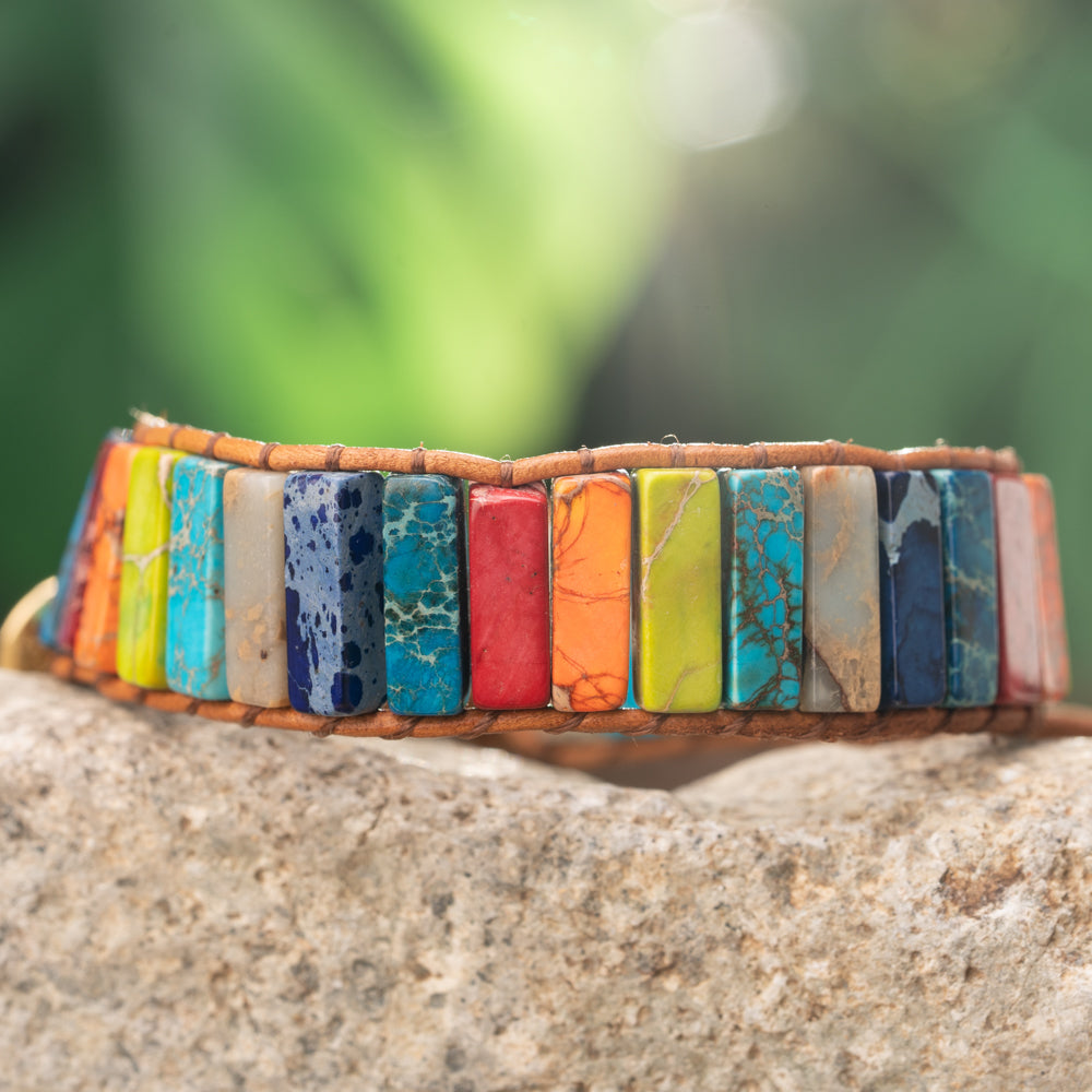 Imperial Multi-color Stone Bracelet