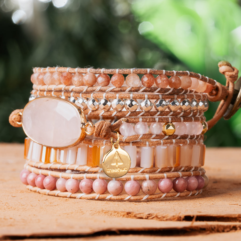 Sunkissed Rose Quartz Bracelet