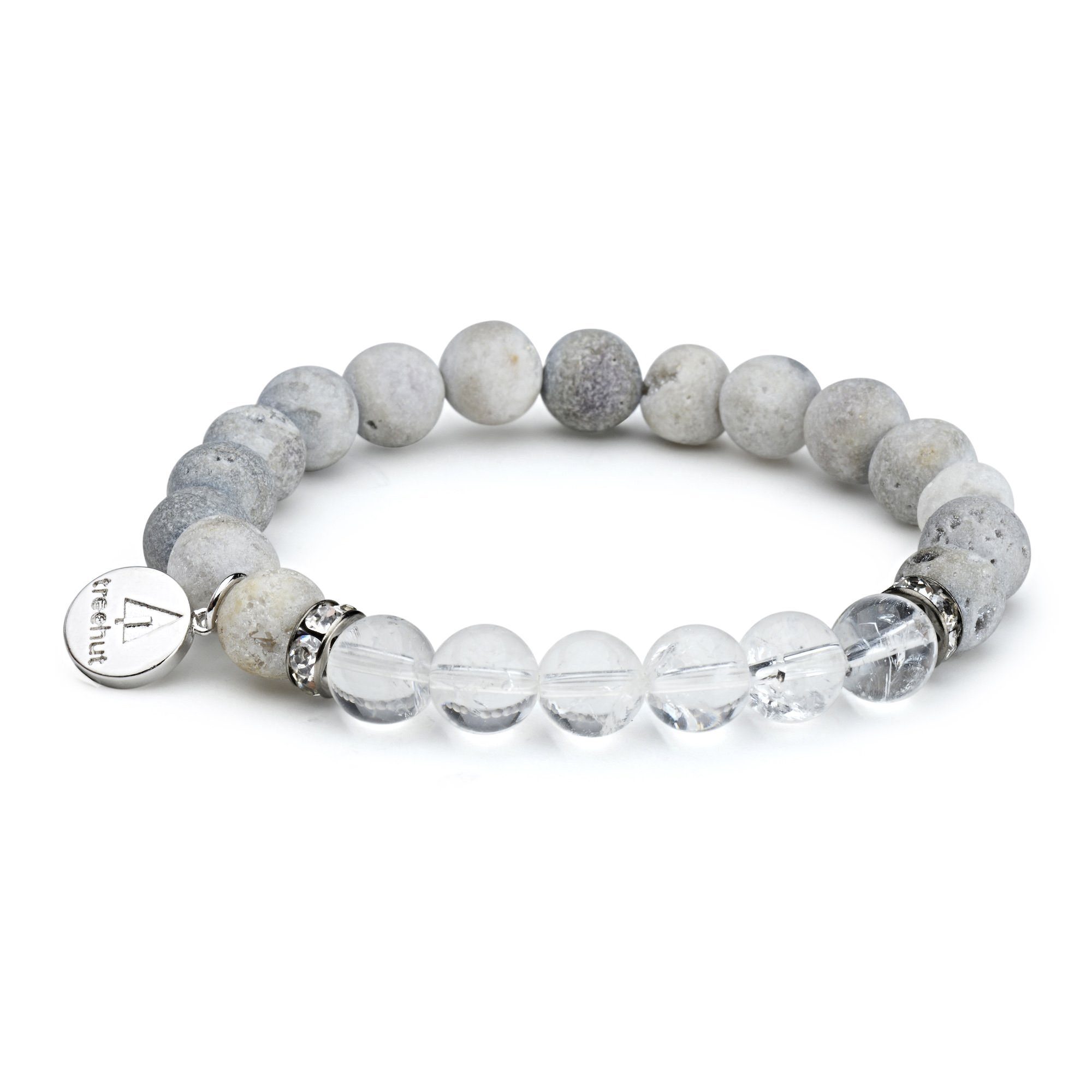 Mourad Crystal White Bracelet