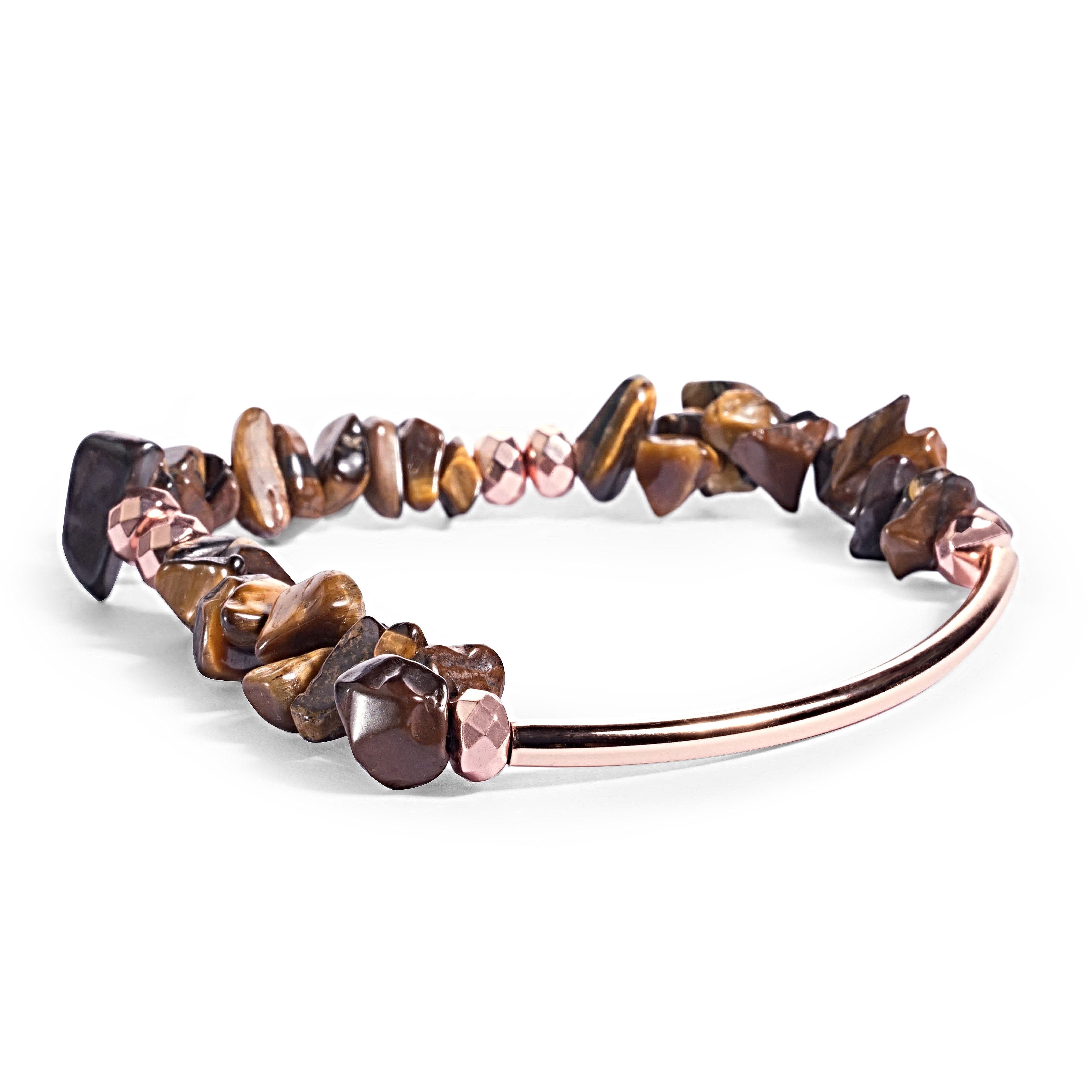 Zola Cocoa Rose Gold Bracelet