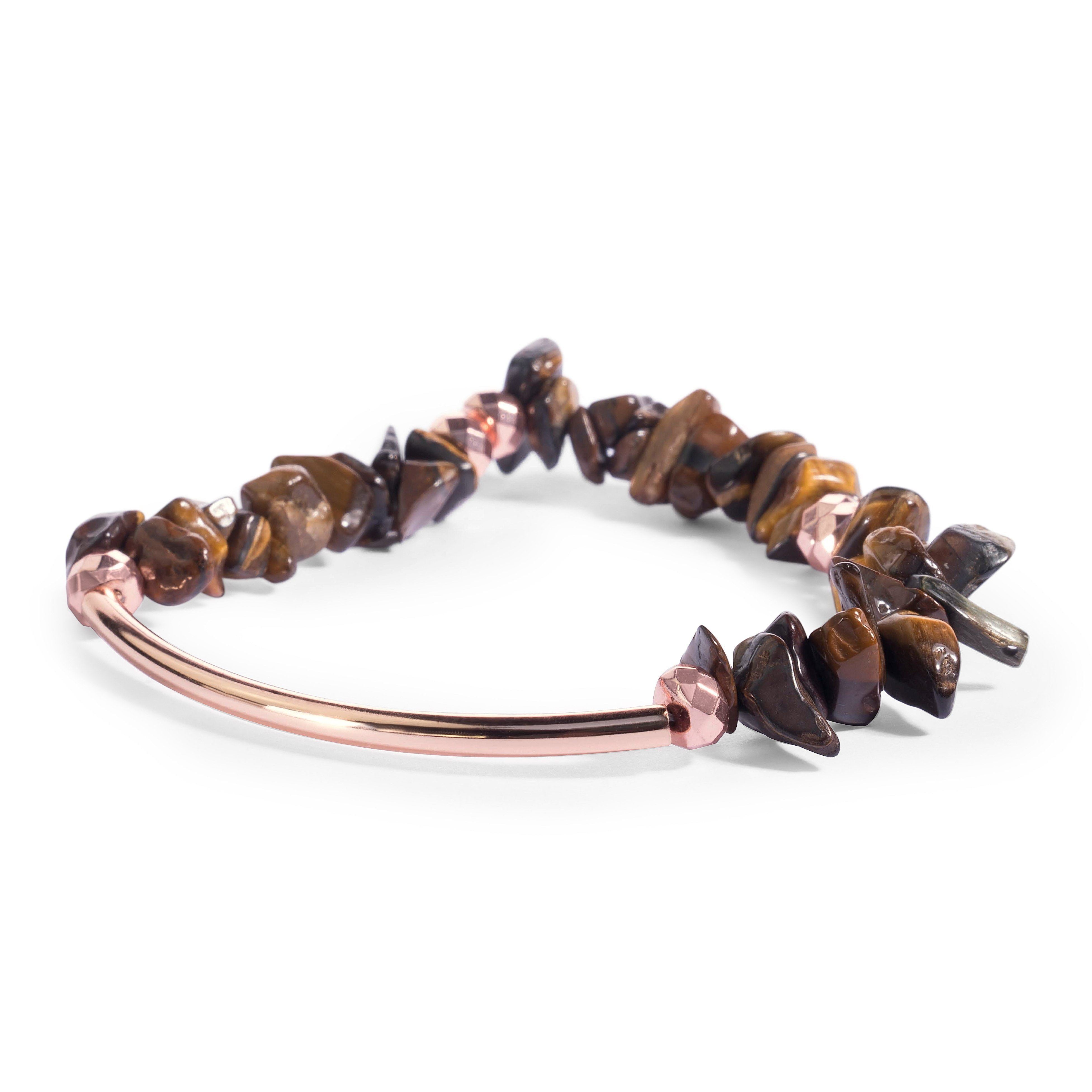 Zola Cocoa Rose Gold Bracelet