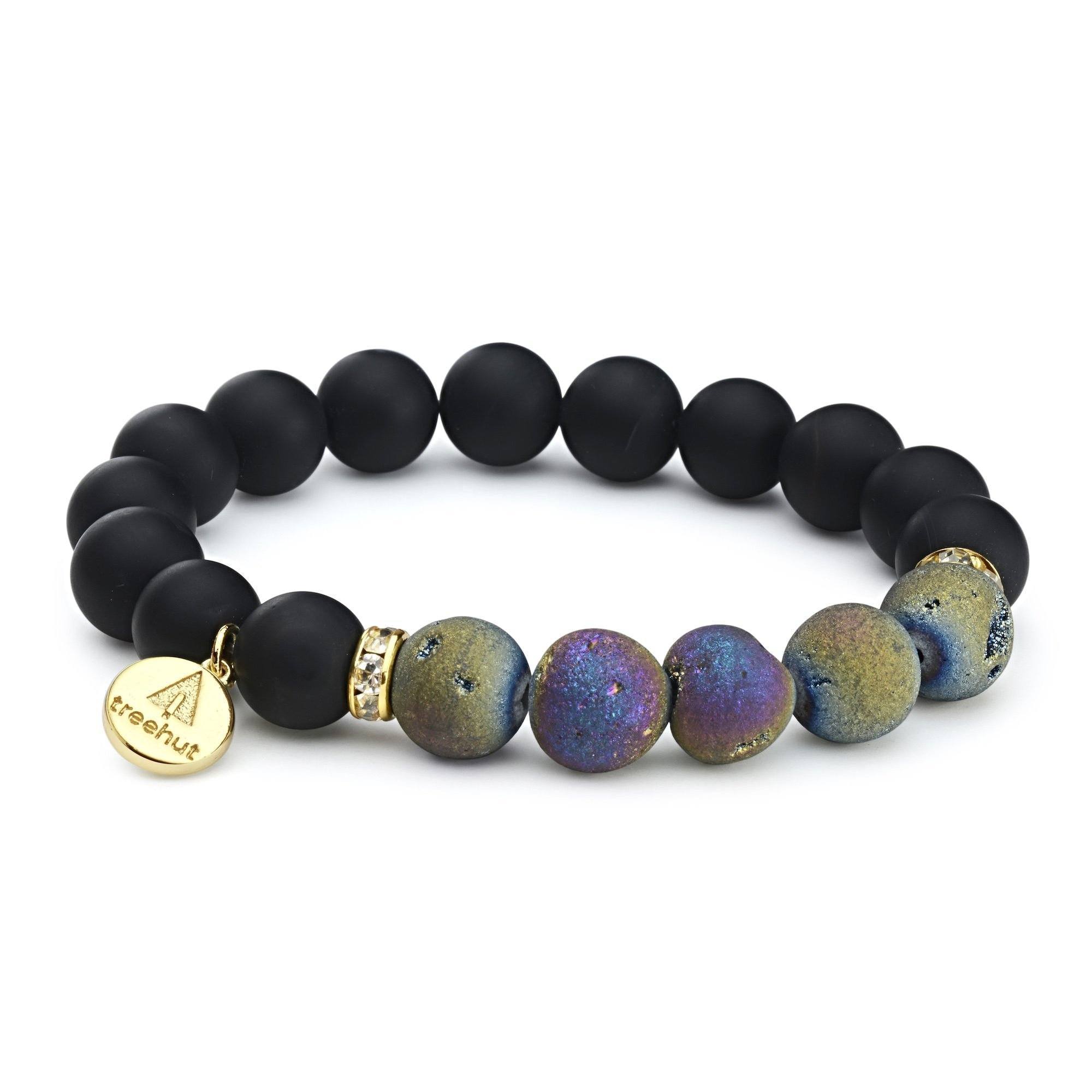 Mourad Black Rainbow Bracelet