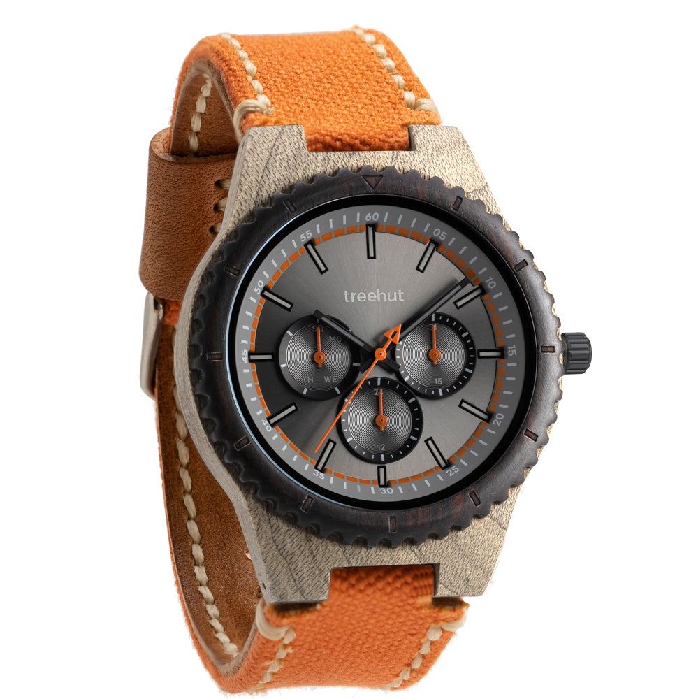 Classic Multifunction Orange Denim