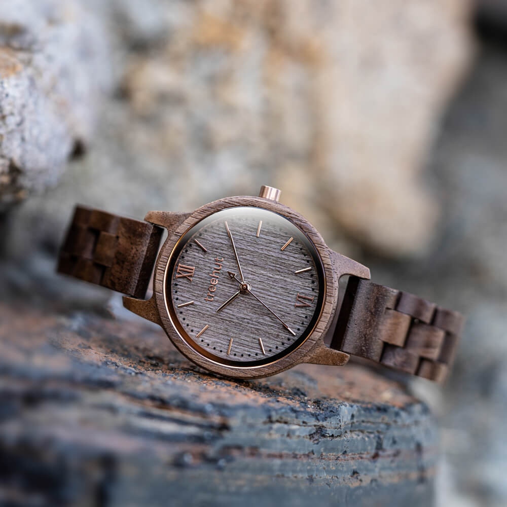 Odyssey Women's Walnut Rose Gold