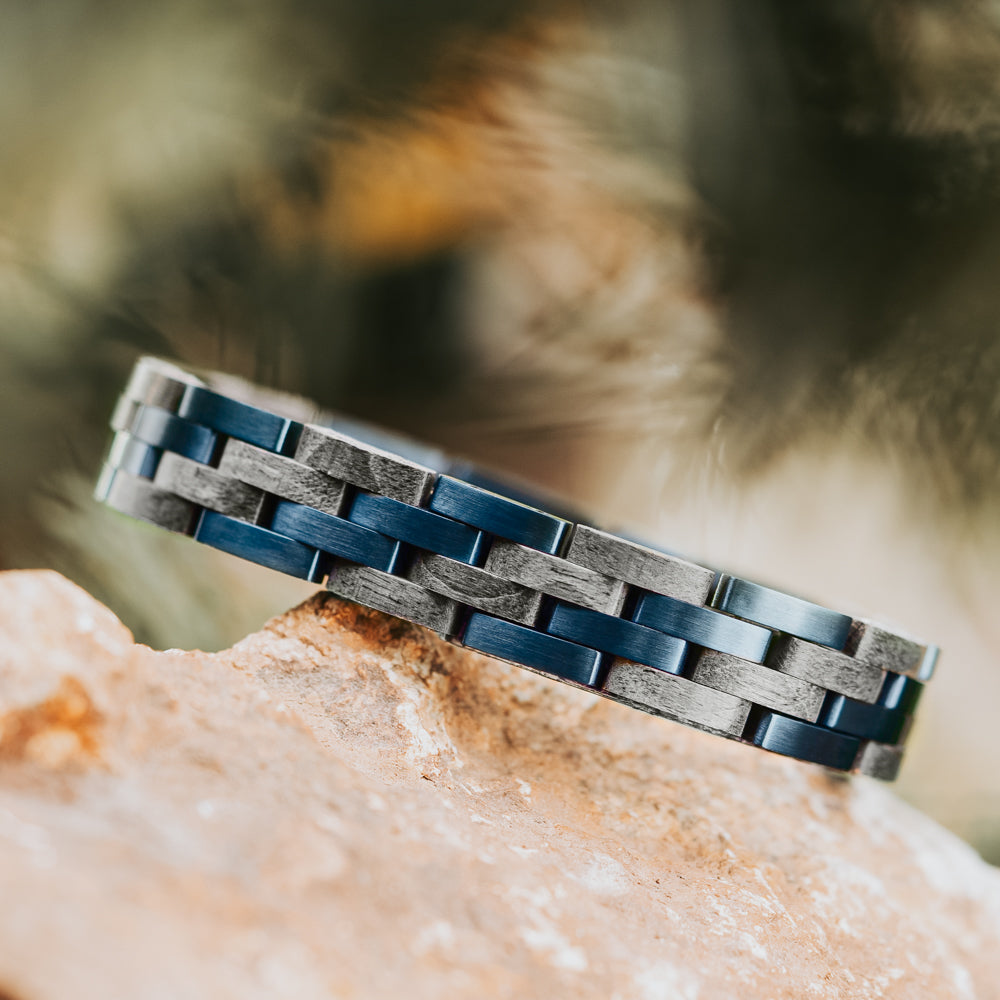 Cascade Grey Blue Bracelet