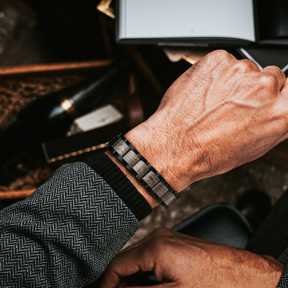 Classic Ebony Grey Bracelet