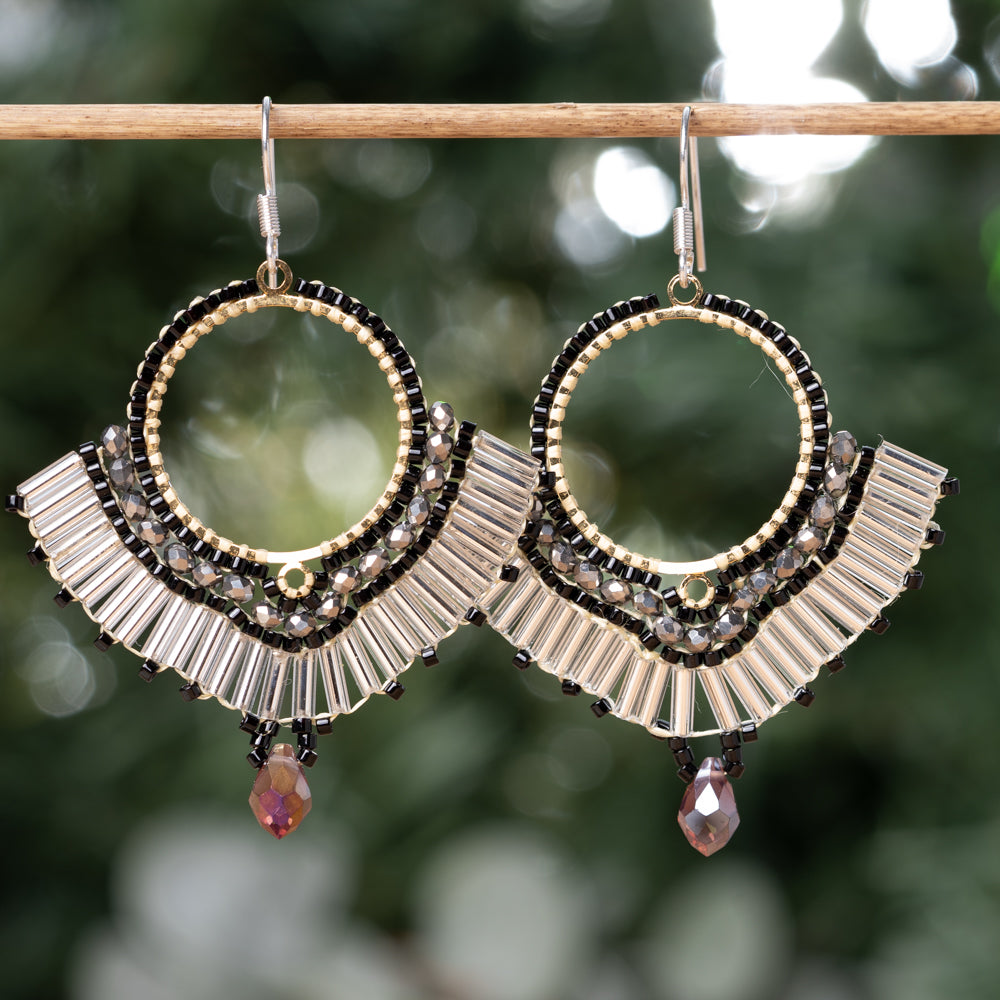 Tribal Crystal Earrings