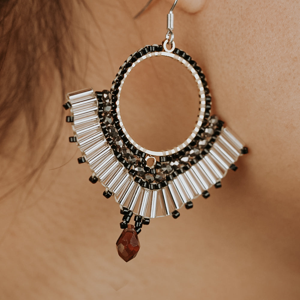 Tribal Crystal Earrings