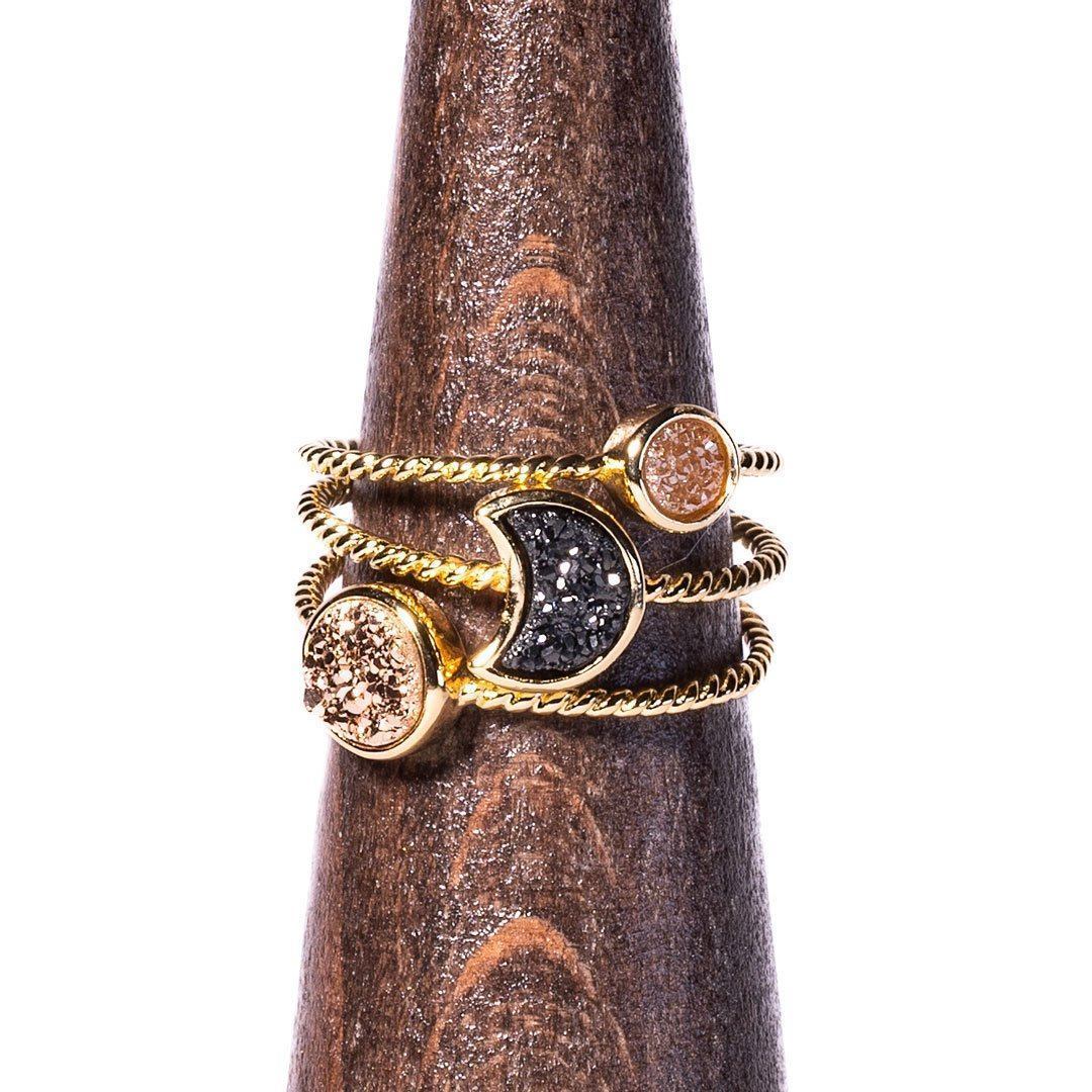 Axanite Stacking Ring Set