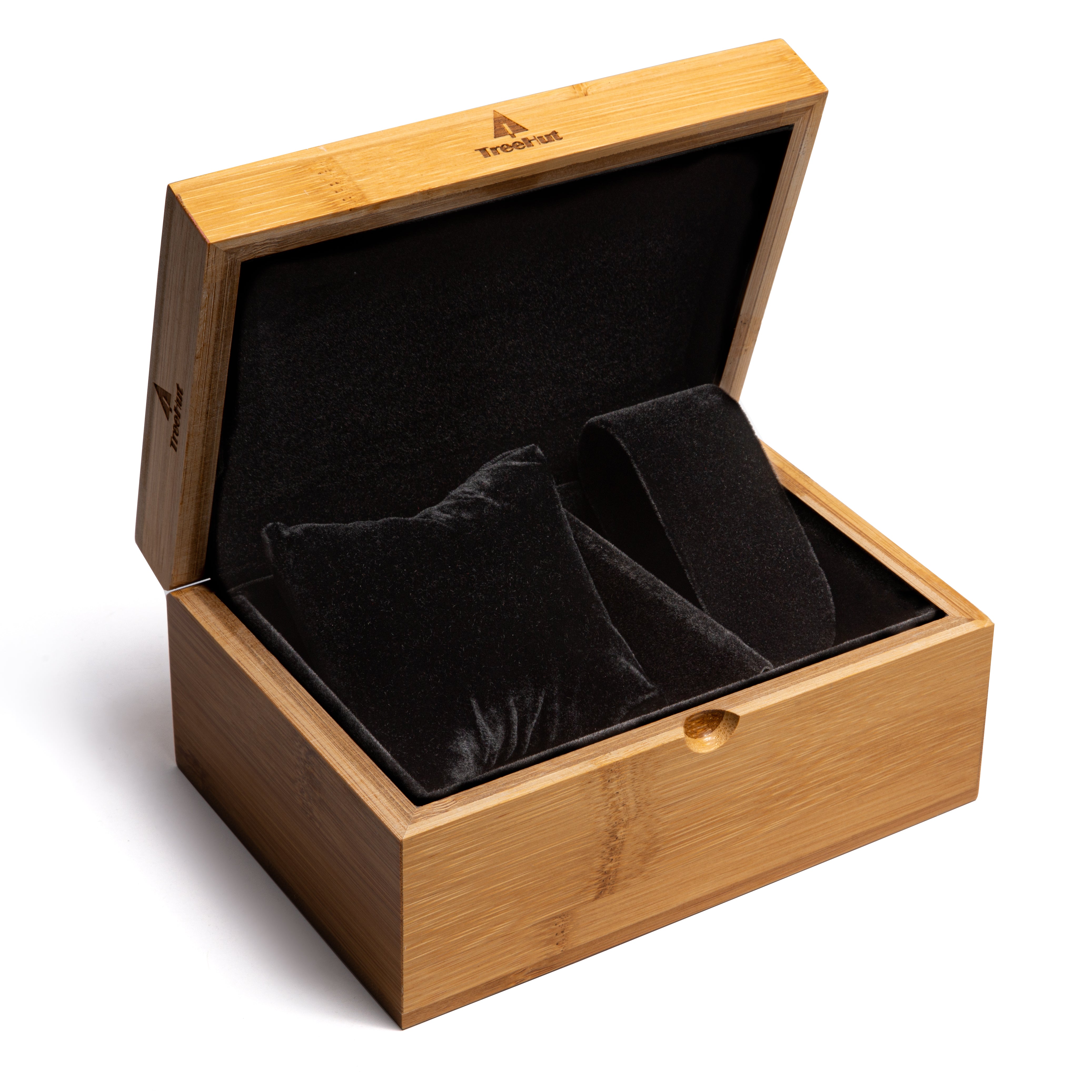 Two Watch Bamboo Gift Box