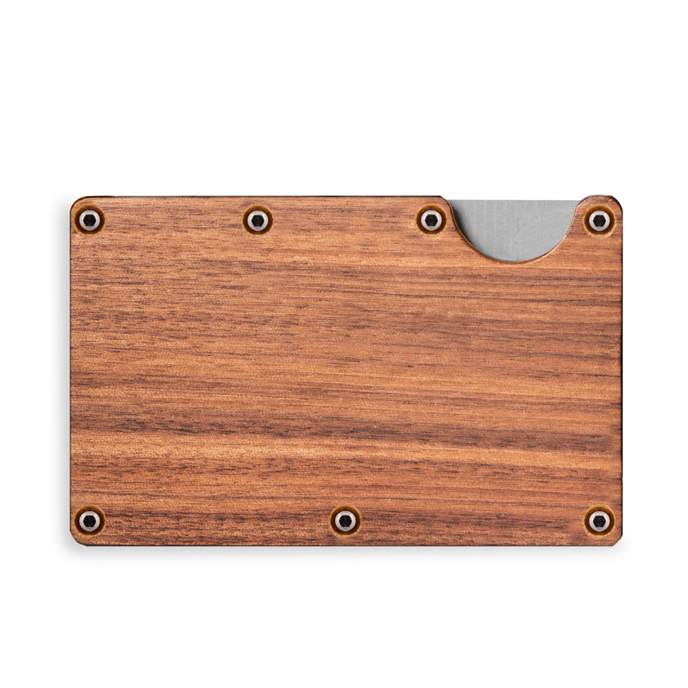 Effortless Redwood Wood Wallet