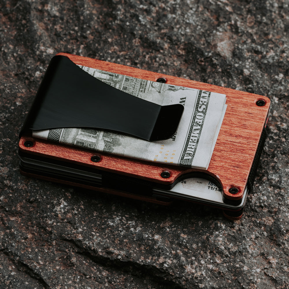 Effortless Redwood Wood Wallet