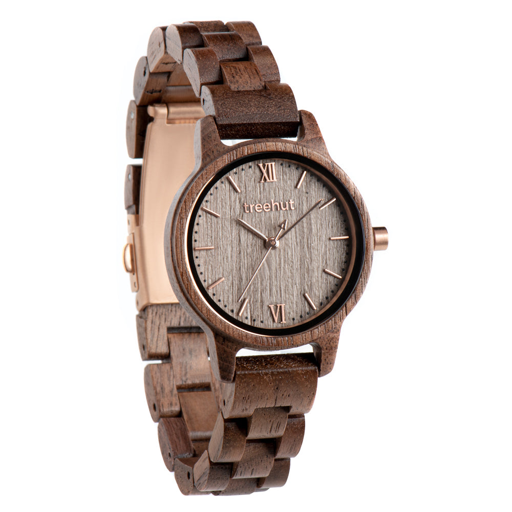 Odyssey Women's Walnut Rose Gold