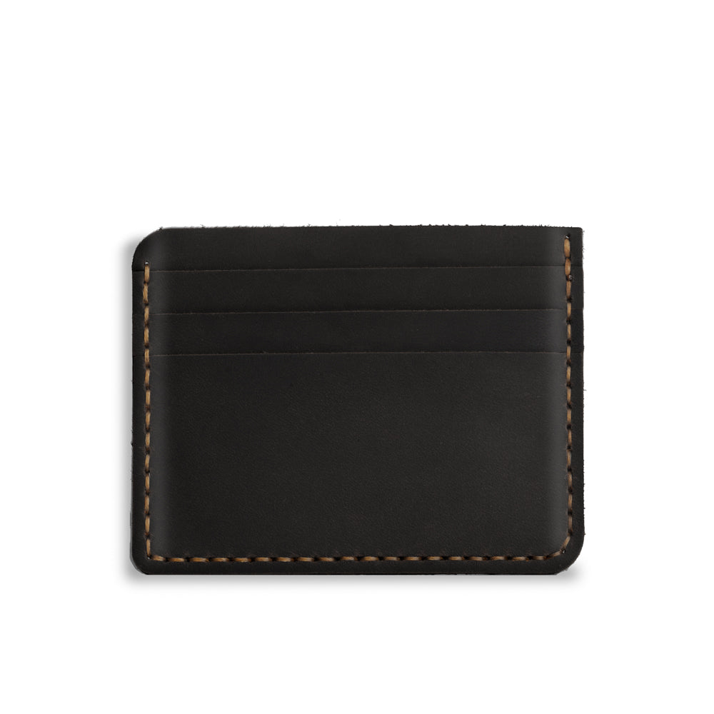 Black Three Card Case