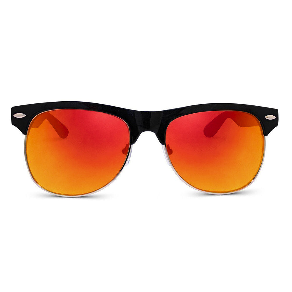 TREEHUT Wood Sunglasses | Men | Black Yellow | Bamboo Sunglasses ...