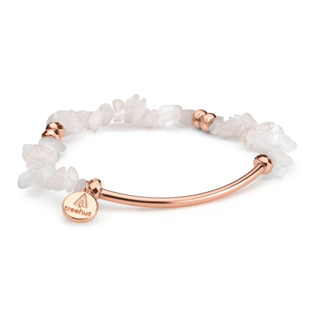 Zola Pink Rose Gold Bracelet