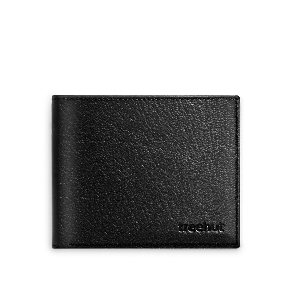 Black Bi-Fold High Capacity Wallet