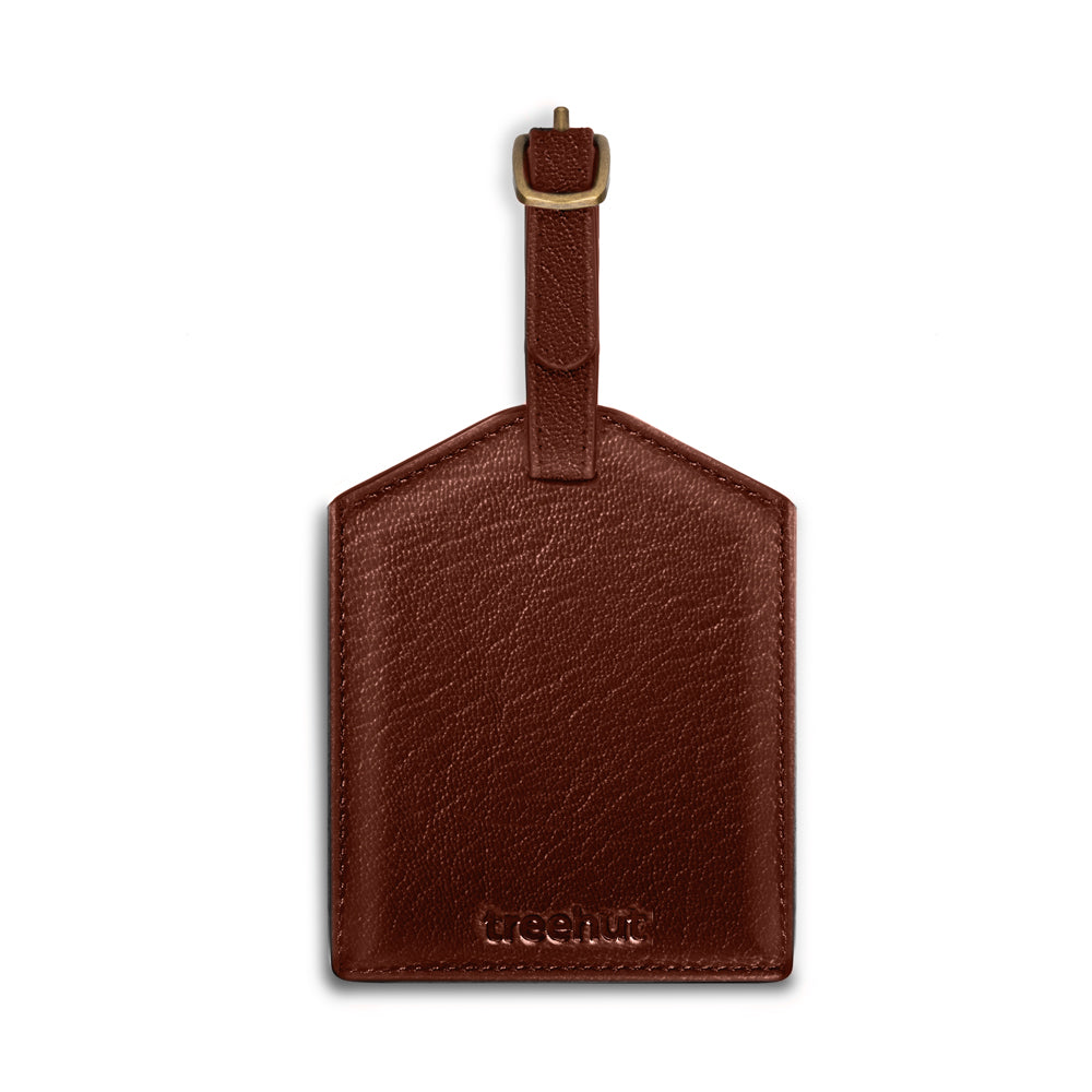 Brown Luggage Tag