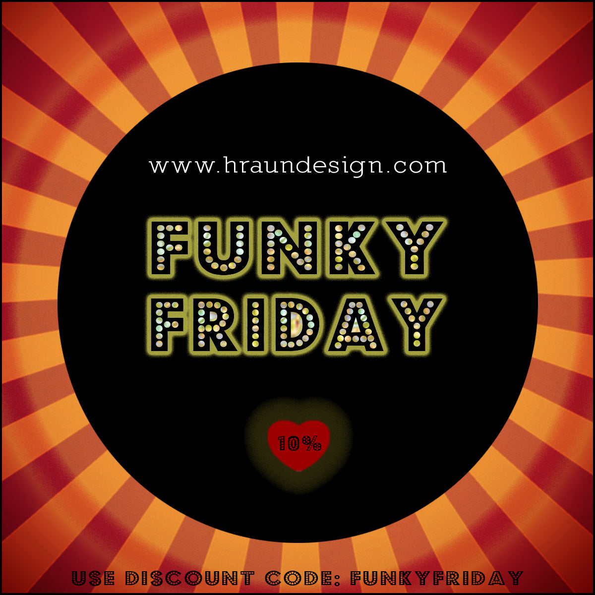 First funky friday in februar – Hraun- Art and design
