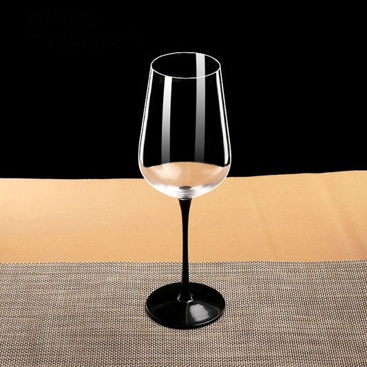 Slanted Wine Glasses - A Whimsical Iridescent Journey