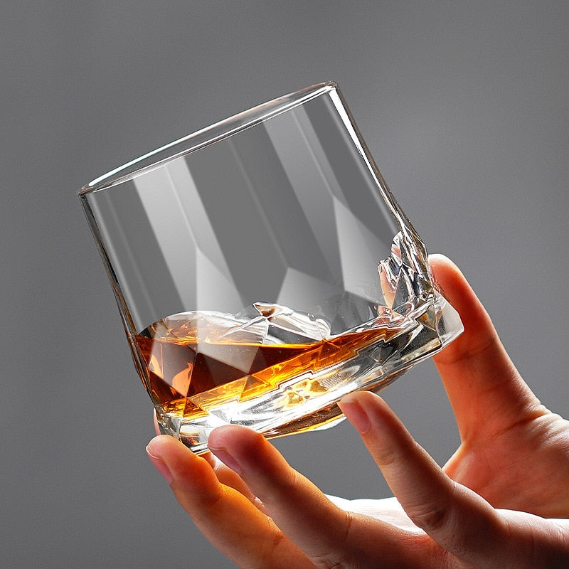 Rocking Diamond Whiskey Glass | Exquisite Glassware by glasscias ...