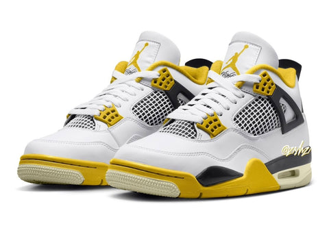 Der Air Jordan 4 "Vivid Sulfur" ist ein Sneaker, der am 20. April 2024 veröffentlicht wird.