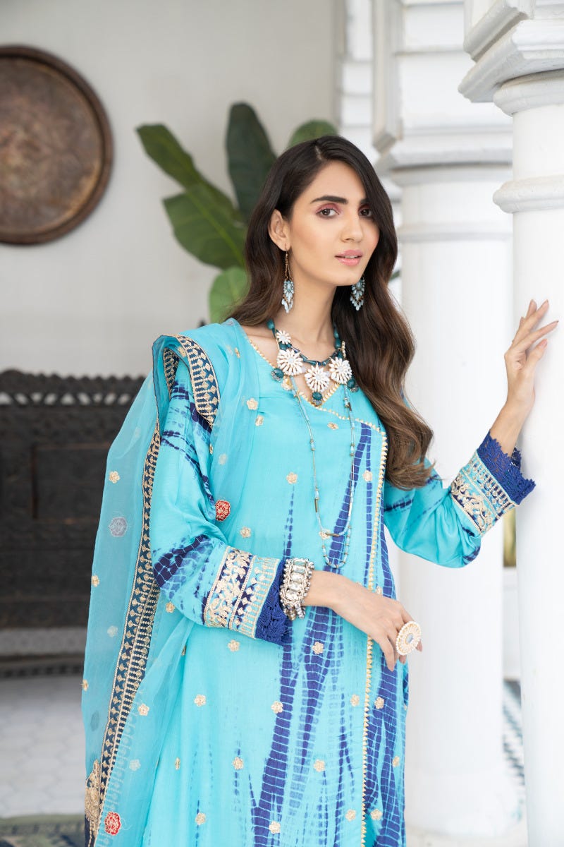 Eid Ready to Wear Embroidered Collection by Gulwarun 03