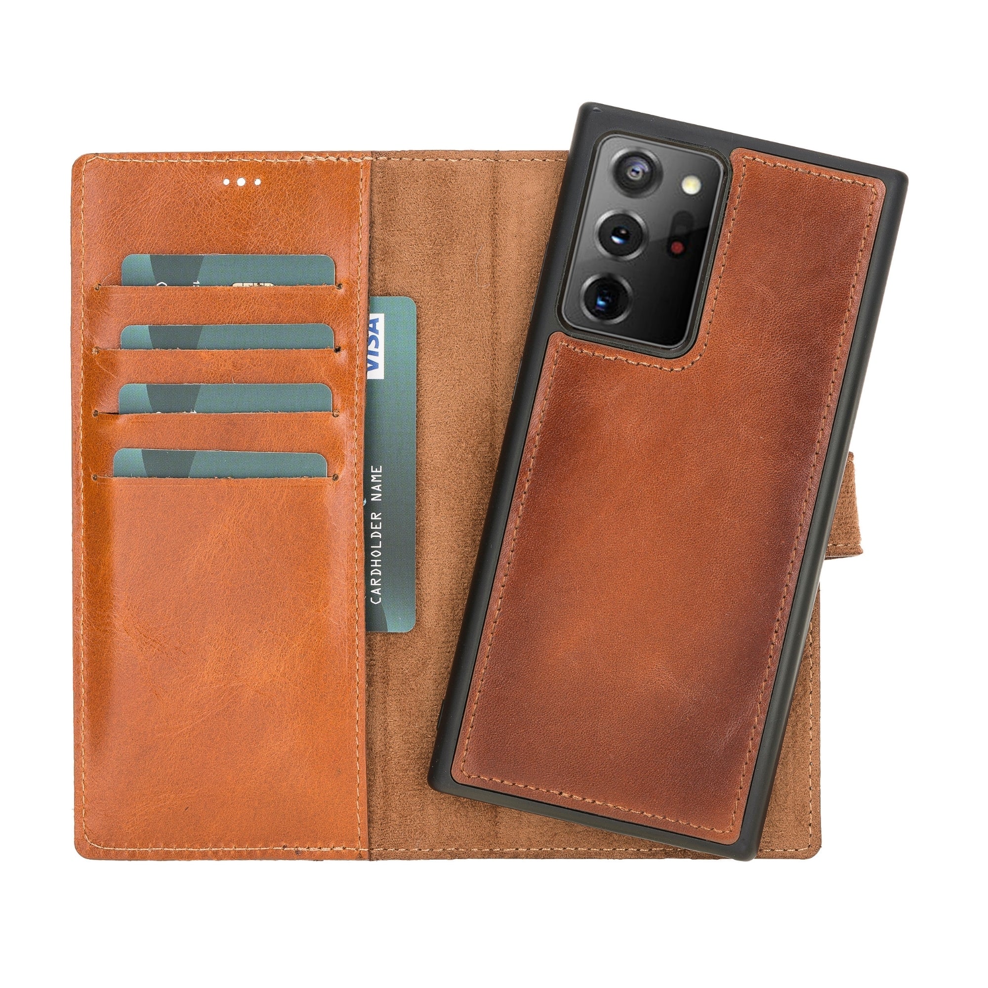 Buffalo Leather Samsung Galaxy S24 Ultra Wallet Case