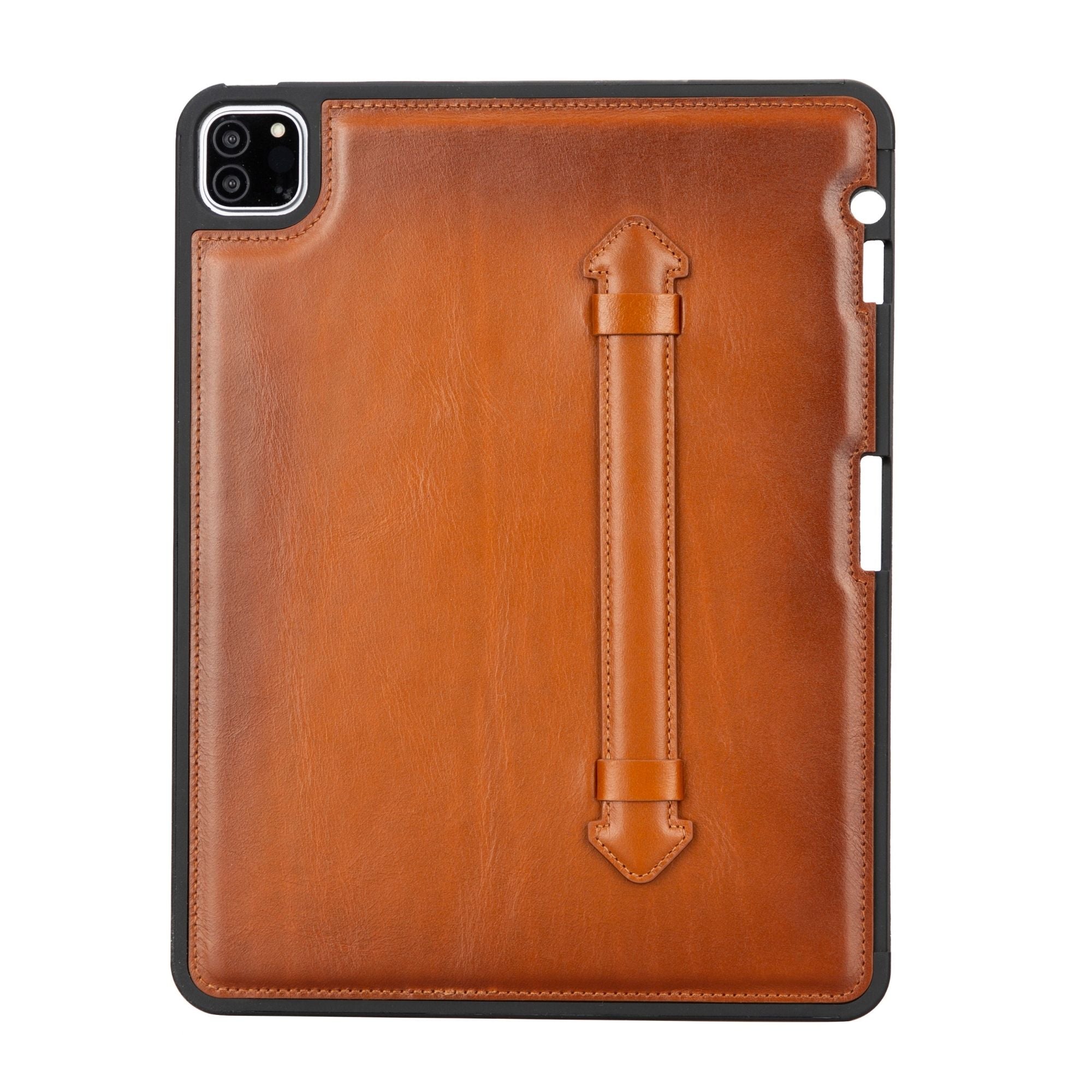 Cocones  Mini Folio, wool and leather case for iPad Mini, Kindle - smokey  grey / tan