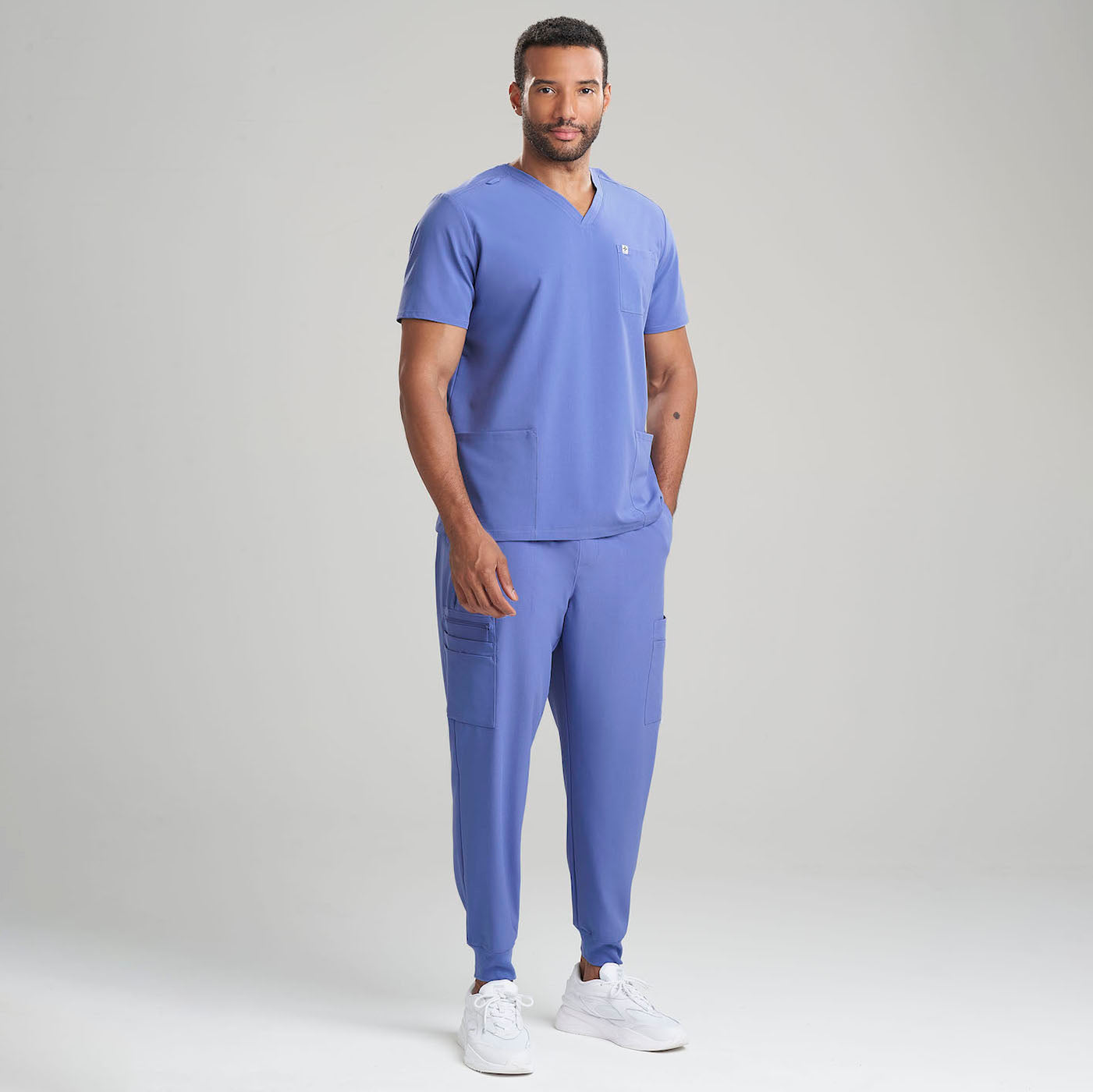 Men's Scrub Tops - Care+Wear