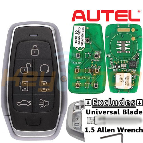 AUTEL IKEYCL004AL Chrysler 4 Buttons Universal Smart Key