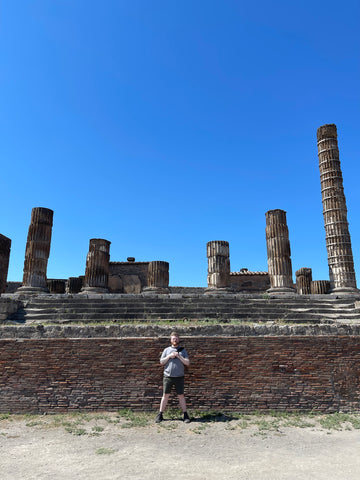 Me, at Jupiter’s House, in Pompeii last summer