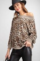 Off The Shoulder Leopard