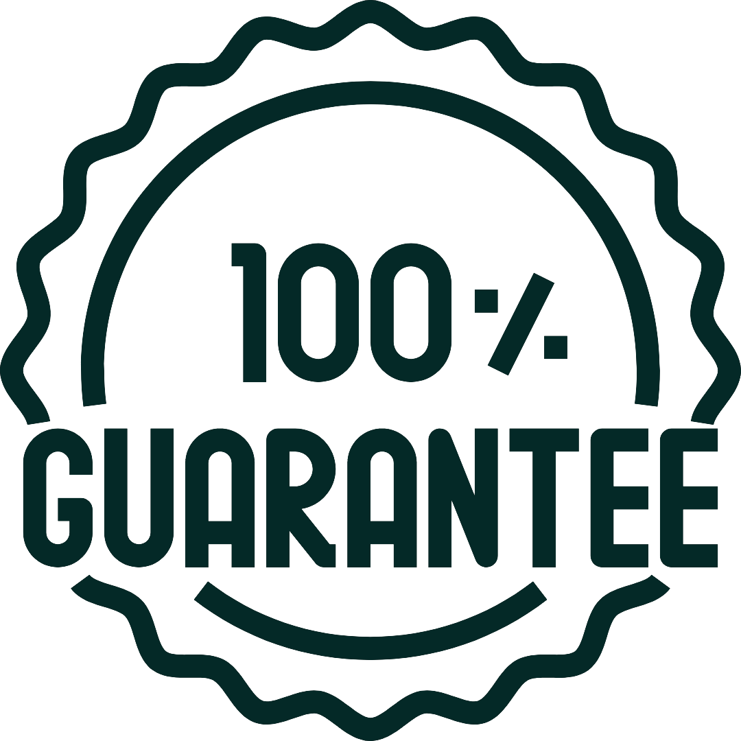 100%  guarantee