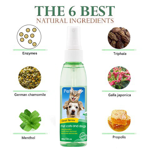 PetFresh® Teeth Cleaning Spray for Dogs & Cats