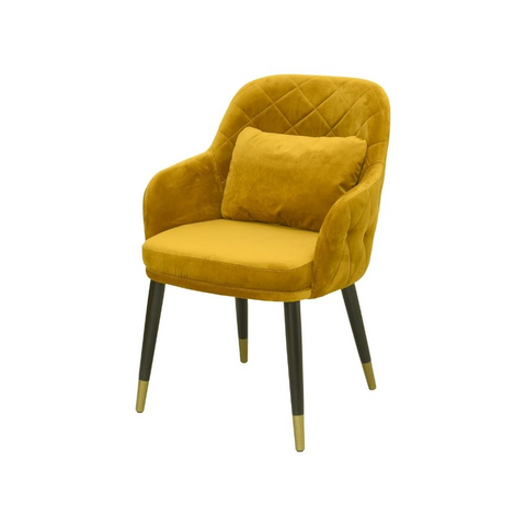 Chair with fabric or leather backrest ✔ MARCO model