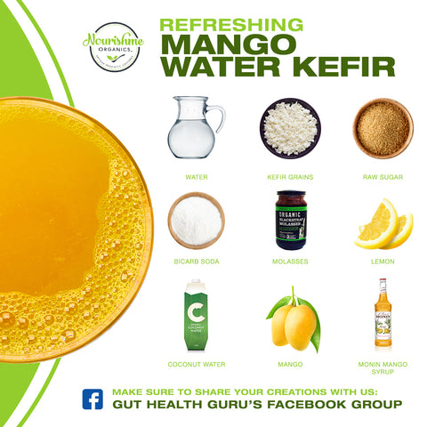 Mango Water Kefir